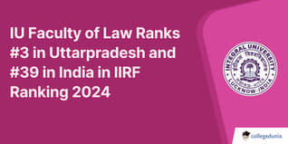 IU Faculty of Law Ranks #3 in Uttar Pradesh and #39 in India in IIRF Ranking 2024; Check Details Here